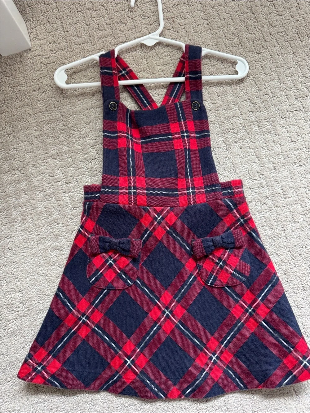 Janie & Jack Plaid Jumper